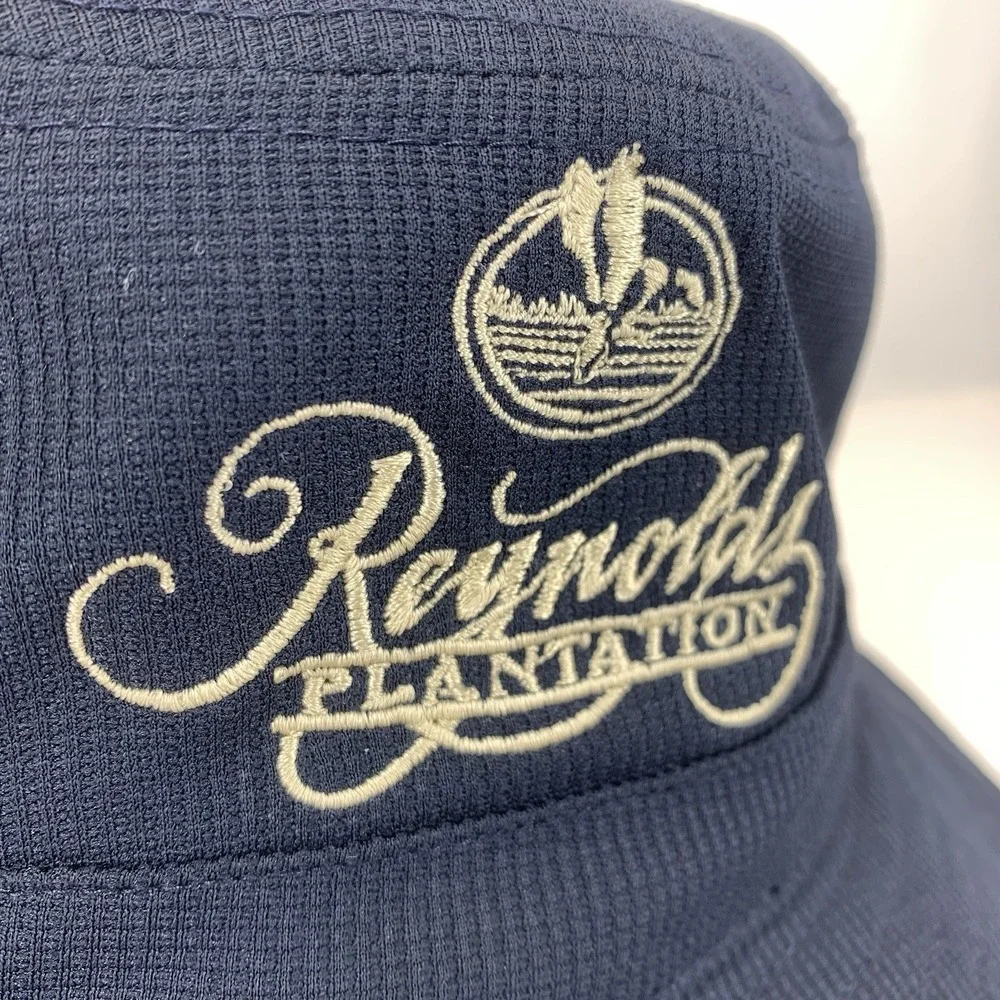 Reynolds Plantation Bucket Hat Cap Lake Oconee L / XL Adjustable Blue Imperial